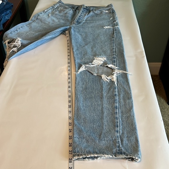 Agolde 90’s Mid Rise Straight Size 25 - Picture 7 of 16